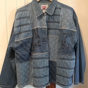 Keren Hart XL Embellished Denim Jacket